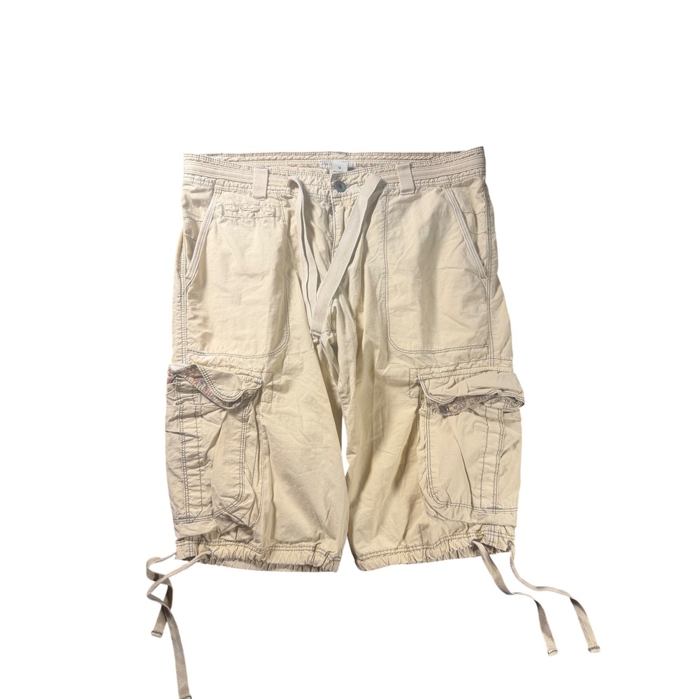 Vintage Polo Ralph Lauren Cargo Capri Pants Floral Accents Size 12 Y2K 33 by 21